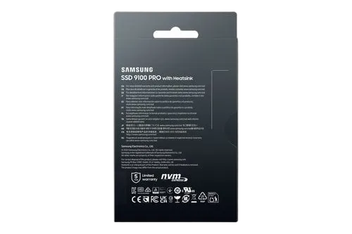 Samsung 9100 WITH HEATSINK M.2 2280 4TB — vue 10