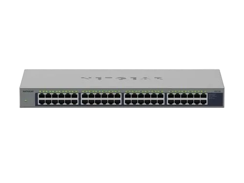 Netgear 48PT GIGE UNMANAGED RACKMOUNT — vue 1