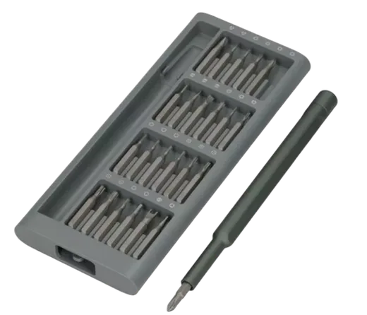 Xiaomi Mi Precision Kit de tournevis Gris — vue 3