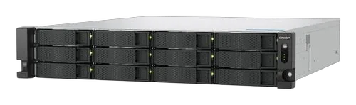 Qnap 2U 12-bay 3.5" SATA HDD NAS AMD Ryzen — vue 7