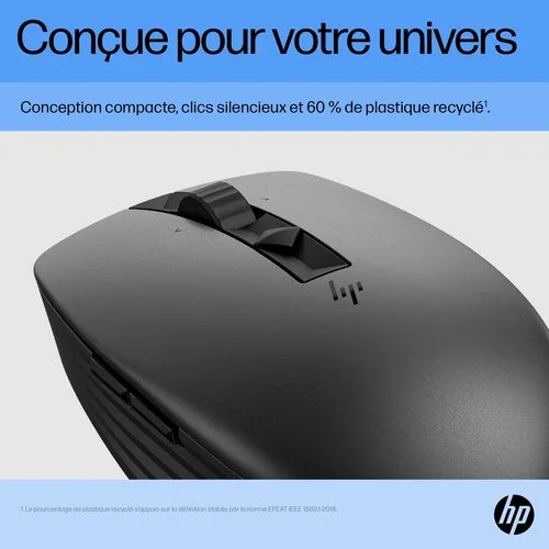 HP 710 RECHBL Silent SLV Bluetooth Mouse — vue 19