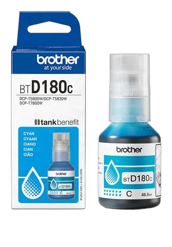 Brother Cartouche d'encre BTD180C - Cyan — vue 1