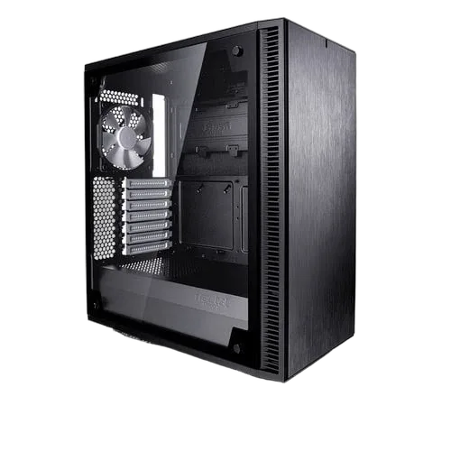Fractal Design Define C TG Noir - MT/Sans Alim/ATX — vue 5