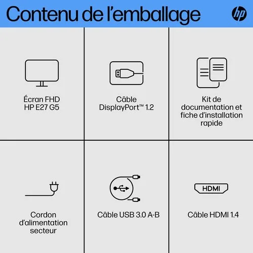 HP E27 G5 FHD — vue 6