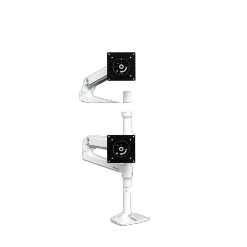 Ergotron LX DUAL STACKING ARM TALL POLE BWT. — vue 4