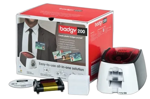 EVOLIS CARD PRINTER BADGY 200   (B22U0000RS) — vue 3