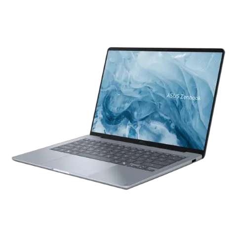 Asus Zenbook UX3480KA-ISSU10W - 14" OLED FHD+ Ryzen AI 5 330 16Go 256Go W11 — vue 4