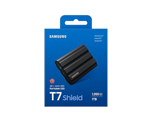Samsung T7 SHIELD 1To Black — vue 8