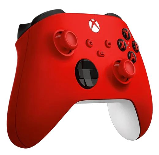 Microsoft Manette Xbox - Rouge - Sans Fil — vue 3