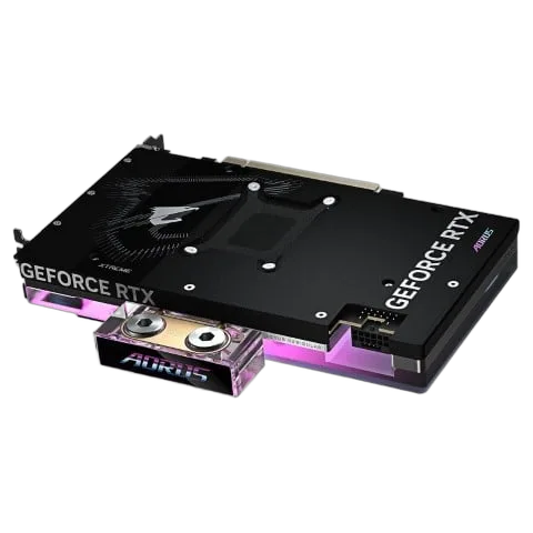 Gigabyte AORUS GeForce RTX 5080 XTREME WATERFORCE WB 16G — vue 3