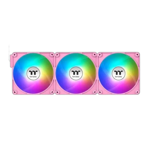 Thermaltake CT120 EX ARGB (Pack de 3x120mm) - Rose — vue 4