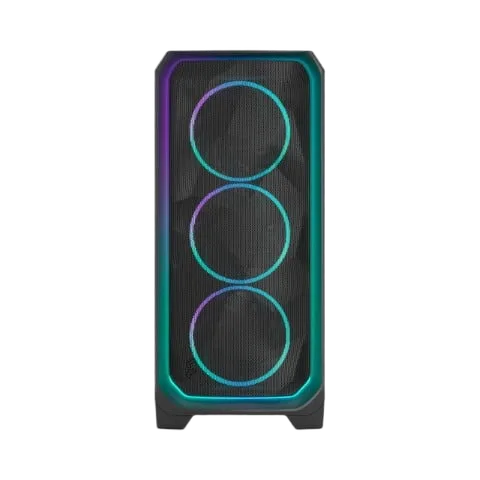 Fractal Design Meshify 3 Ambience Pro RGB TG Light Tint Noir - MT/Sans Alim/E-ATX — vue 4