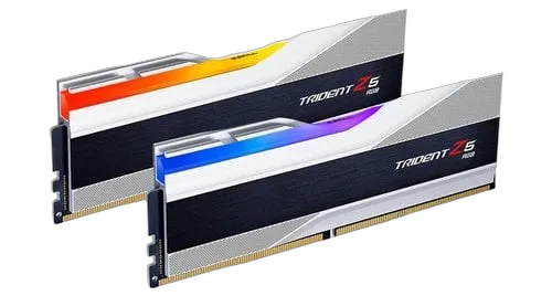 G.Skill Trident Z5 RGB, DDR5-7200, CL34, XMP 3.0 - 32 GB Dual-Kit, silber — vue 1