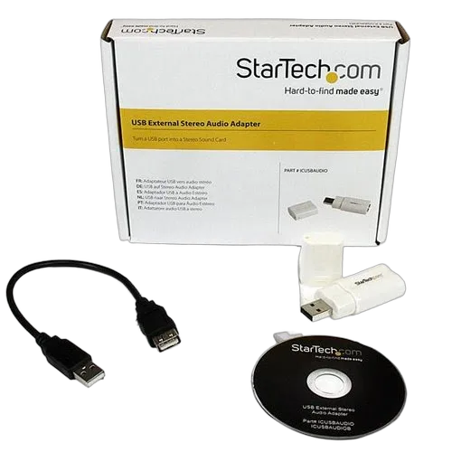 StarTech USB to Stereo Audio Adapter Converter — vue 6