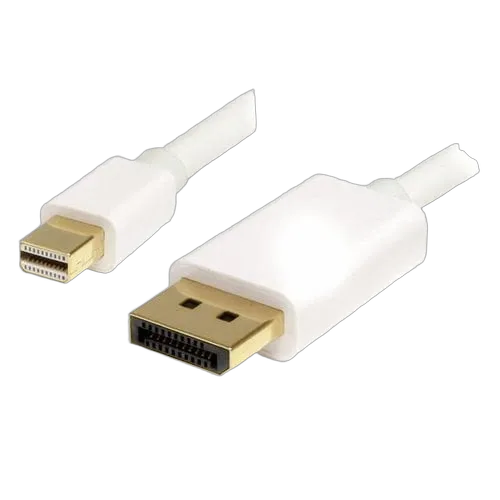 StarTech 2m White Mini DP to DP 1.2 Cable — vue 1