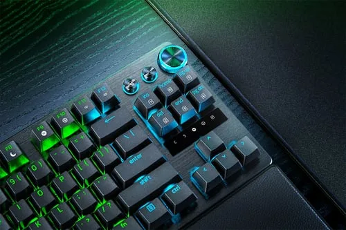 Razer Huntsman V3 Pro TKL - Optique - Filaire - RGB - Noir — vue 3