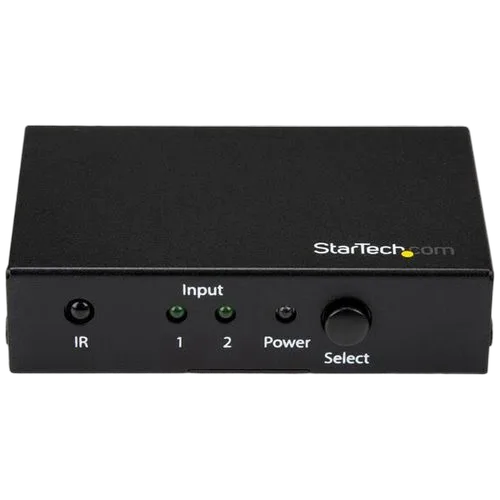 StarTech Switch HDMI 2 Port 4K 60Hz — vue 3