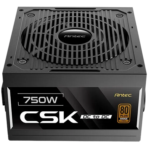 Antec ATX 750W - 80+ Bronze - CSK750DC EC Noir — vue 8