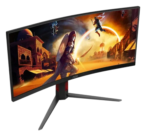 AOC CU34G4 - 34" CURVE UWQHD 180Hz Fast VA 0.5ms Adaptive Sync FreeSync Premium — vue 5