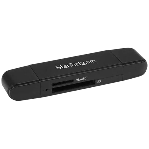 StarTech Card Reader SD microSD USB 3.0 USB C/A — vue 1