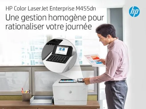 HP Color LaserJet Ent M455dn Printer — vue 8