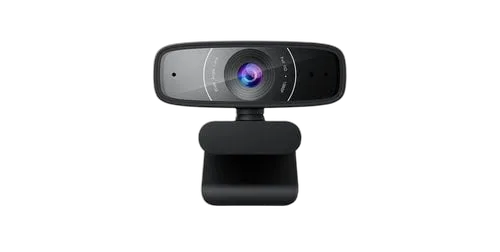 ASUS Webcam C3 USB camera with 1080p 30fps recording beamforming microphone — vue 1