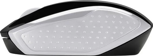 HP 200 Pk Silver Wireless Mouse — vue 3