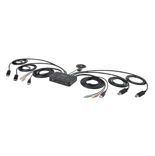 StarTech 2-PORT COMPACT 4K KVM SWITCH - — vue 1