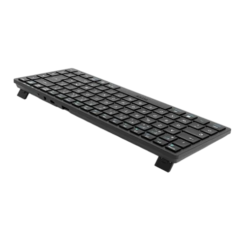 Port Mini keyboard - Sans fil - Noir — vue 2