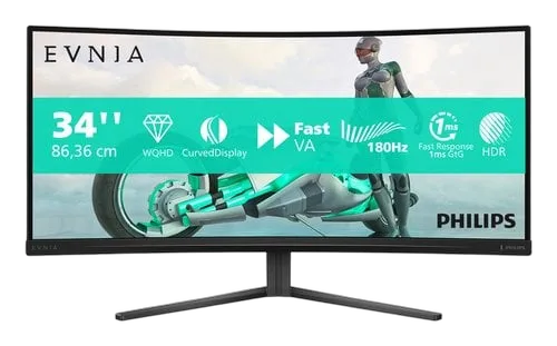 Philips 34M2C3500L/00 E.M2 34'' WQHD 180Hz VA — vue 1