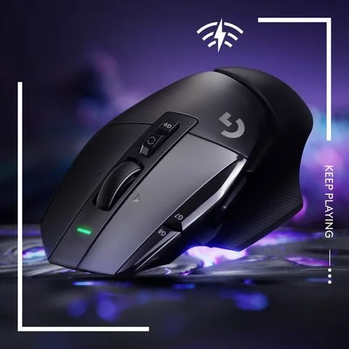 Logitech G502 X Lightspeed - Sans-Fil - Noir — vue 4