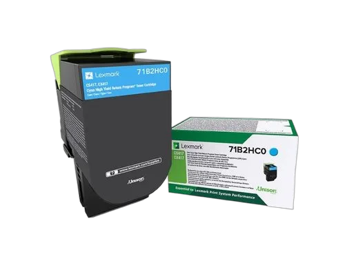 Lexmark - Cyan - 71B2HC0 — vue 1