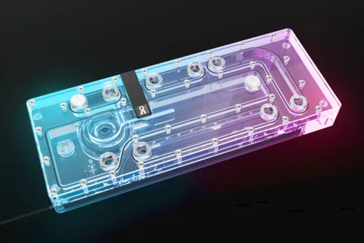 Alphacool Distro Plate pour O11 Dynamic Evo/XL avec pompe — vue 2