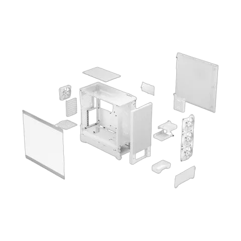 Fractal Design Pop XL Air White - GT/Sans Alim/ATX — vue 9
