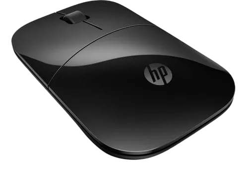 HP Z3700 Black Wireless Mouse — vue 3