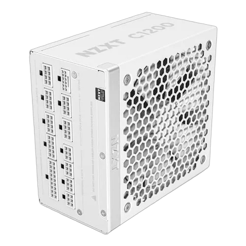 NZXT ATX 1200W - 80+ Gold - C1200 Blanc — vue 1