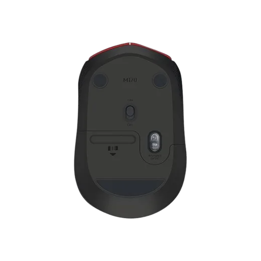 Logitech M171 - Sans-Fil - Rouge — vue 4