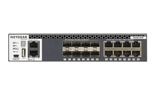 Netgear M4300-8X8F Stackable mgd.Switch 16xXGENT — vue 4