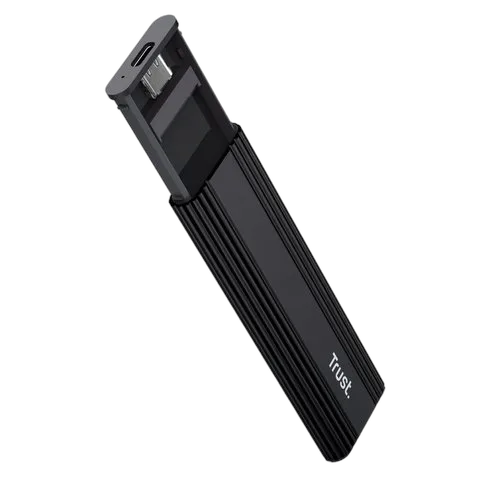 Trust USB-C 3.2 M.2 SSD - Noir — vue 4