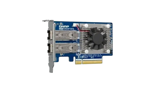 Qnap 2PORT SFP28 25GBE NW EXP CARD — vue 1