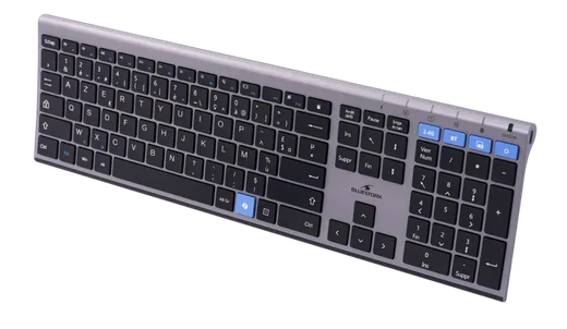 Bluestork KB Grapheme - Membrane - Sans-Fil - Noir — vue 1