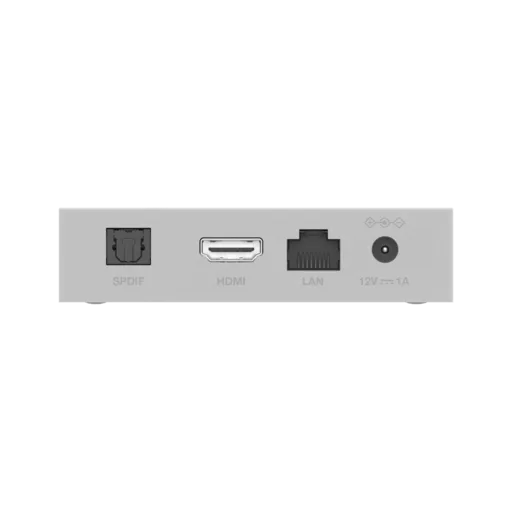 Strong Android Box LEAP-S3+ - 4K/RJ45/WiFi - Blanc, vue 2