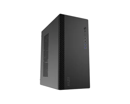 MSI PRO SHIELD M100P Noir - MT/Sans Alim/mATX — vue 1