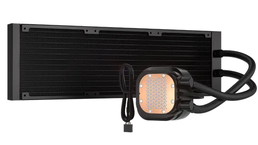 Corsair NAUTILUS 360 RS LCD - 360mm - Noir — vue 3