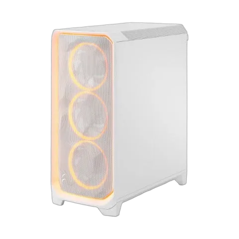 Fractal Design Meshify 3 Ambience Pro RGB TG Clear Tint Blanc - MT/Sans Alim/E-ATX — vue 7