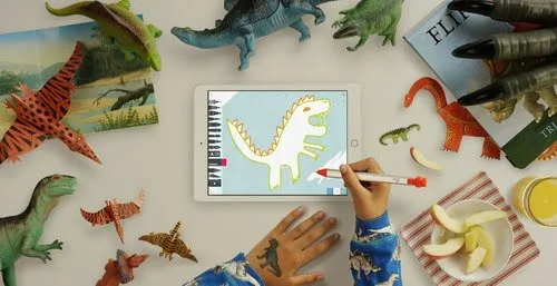 Logitech Crayon Orange, Blanc — vue 33