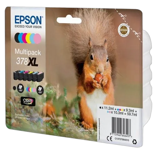 Epson Ink/378XL Squirrel CLcMLmYK — vue 2