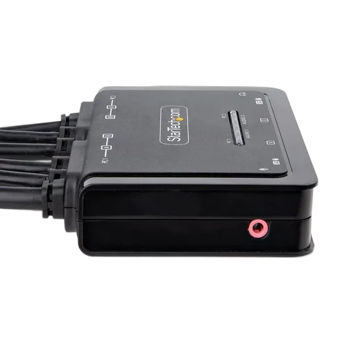 StarTech 2-PORT COMPACT 4K KVM SWITCH - — vue 4