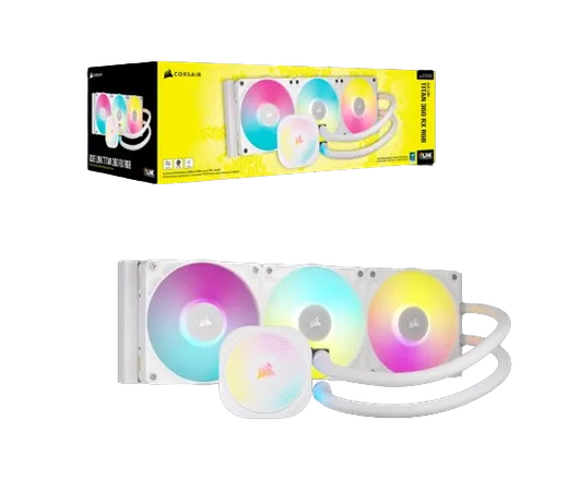 Corsair iCUE LINK TITAN 360 RX RGB Blanc AIO/360mm — vue 5
