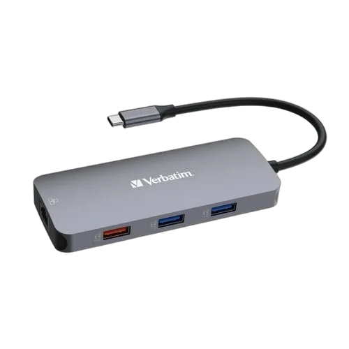 Verbatim USB-C Pro Multiport Hub 9 Port CMH-09 — vue 4